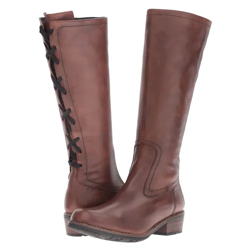 Wolky Women's Pardo Tall Boot Cognac Leather 37