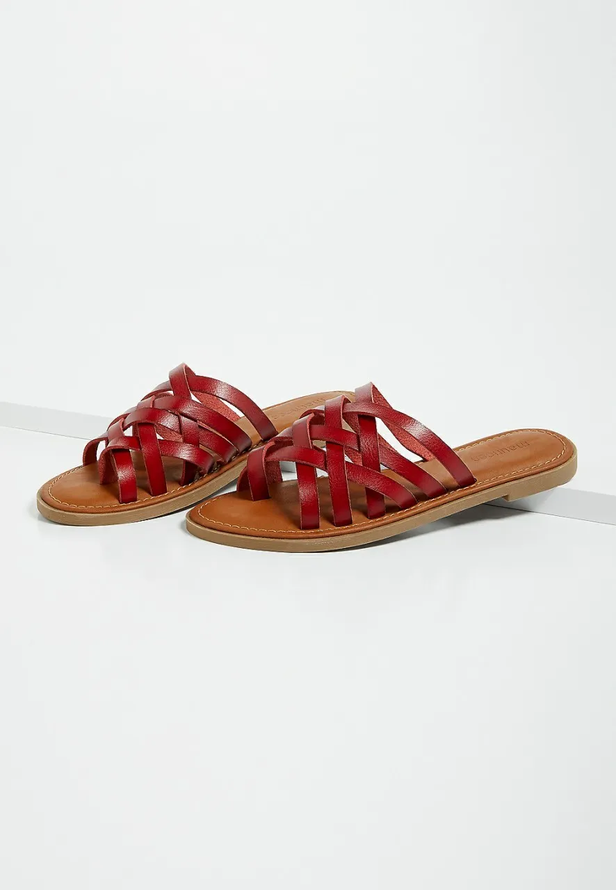 Women Maurices Sandals | Lexie Strappy Flat Sandal
