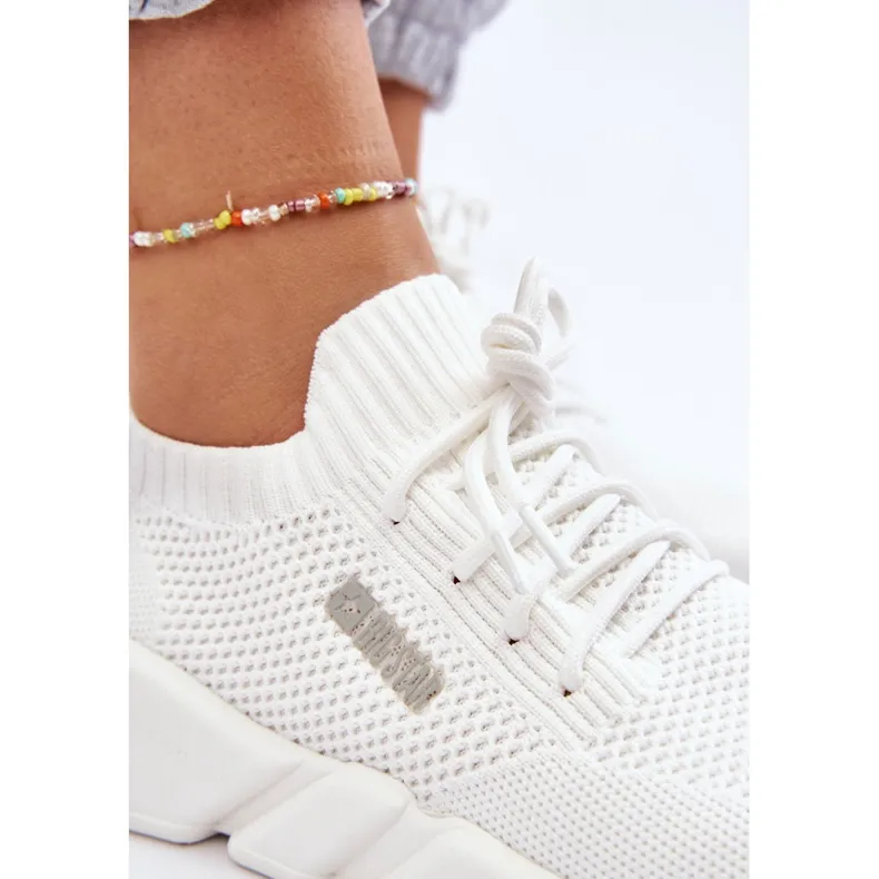 Women's Light Sneakers Memory Foam System Big Star JJ274268 White