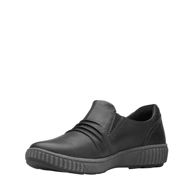 Women’s Clarks Magnolia Faye – Black Leather