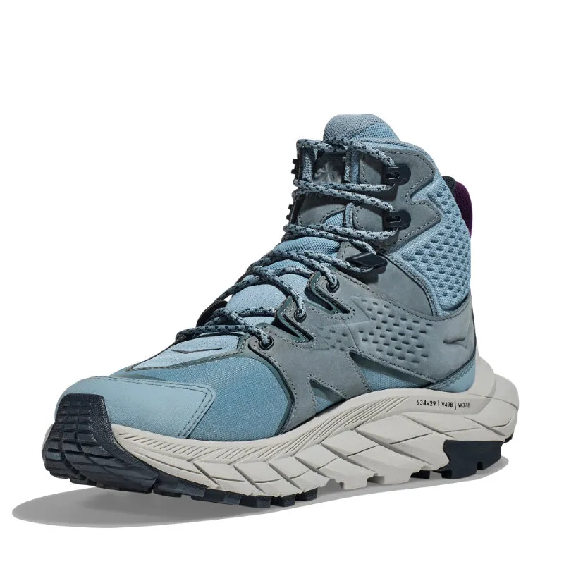 Women’s HOKA Anacapa Mid GTX Hiker – Mountain Spring/Harbor Mist (MSHM)