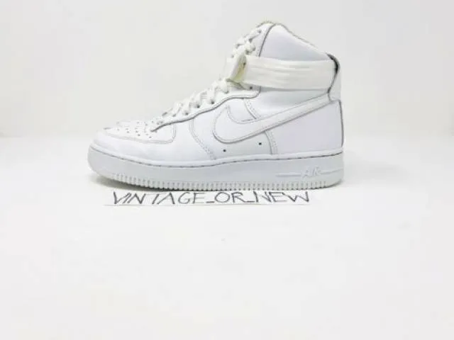Women's 2019 Nike Air Force 1 High White 334031-105 sz 7