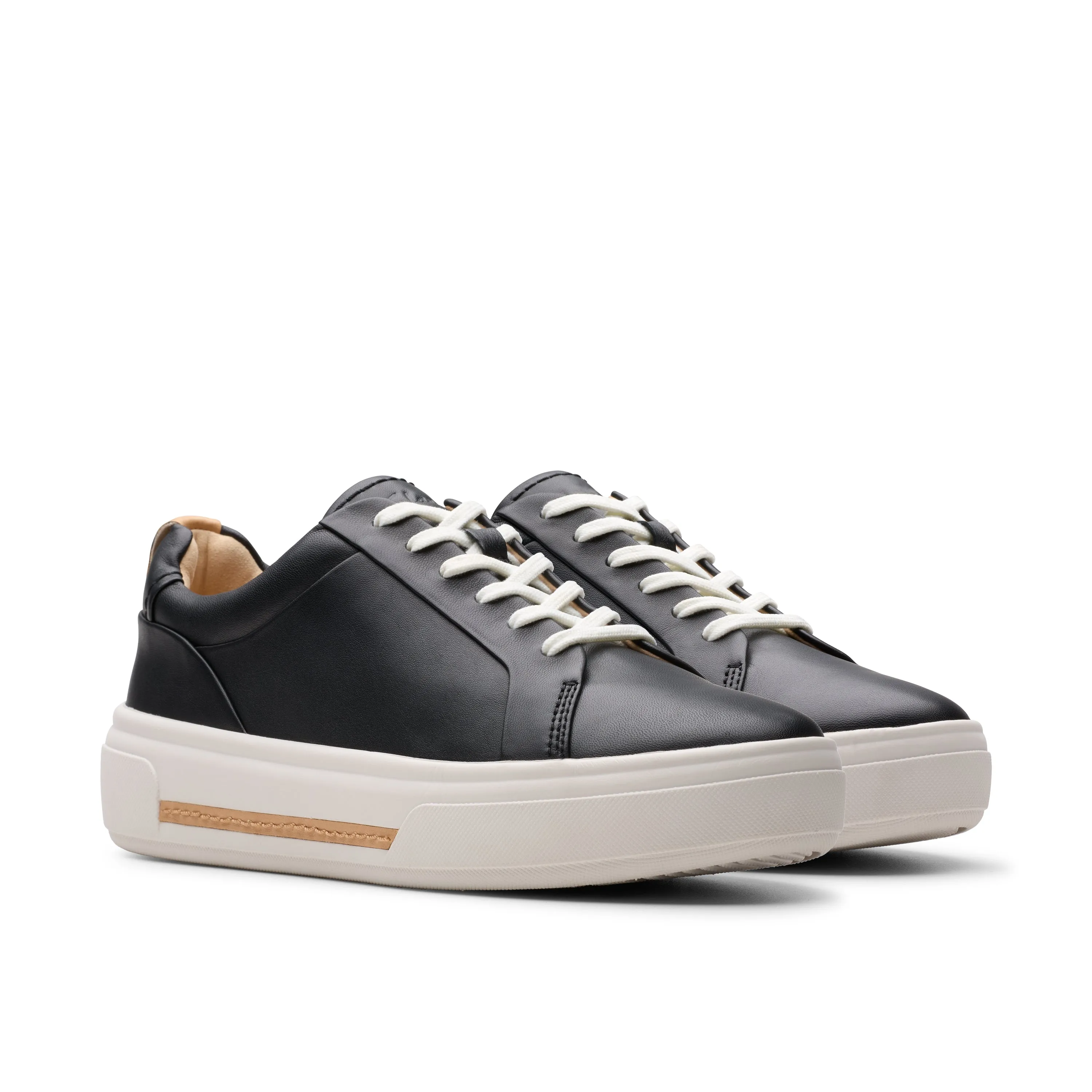 Women's Clarks Hollyhock Walk Color: Black Leather
