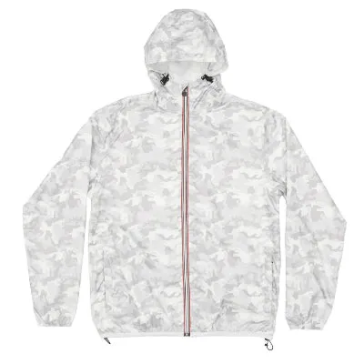 Women's Full Zip Printed Packable Jacket
