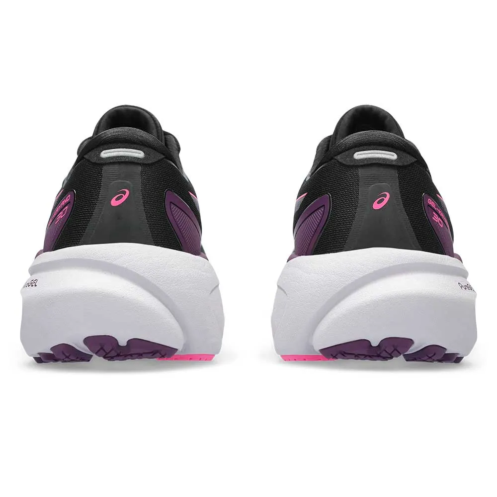 Women's Gel-Kayano 30 Running Shoe - Black/Lilac Hint - Regular (B)