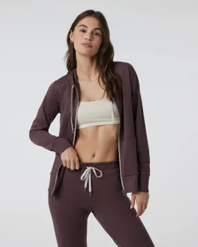 WOMEN'S HALO PERFORMANCE HOODIE 2.0 - HEY ELDERBERRY HEATHER