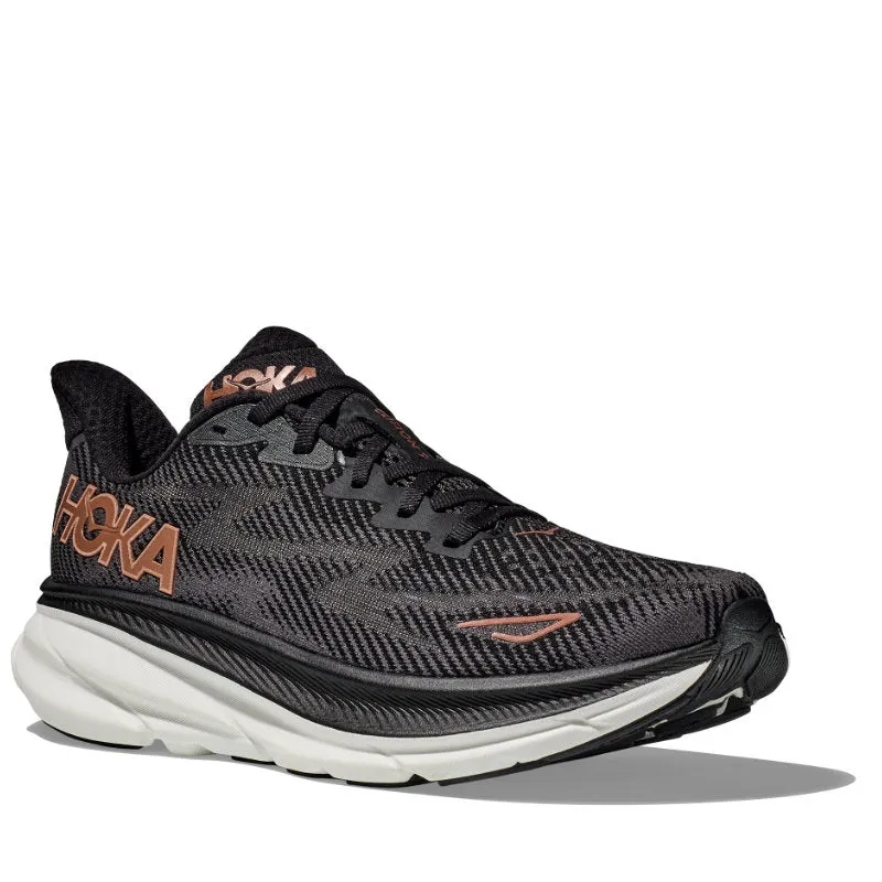 Women’s HOKA Clifton 9 – Black/Copper (BCPPR)
