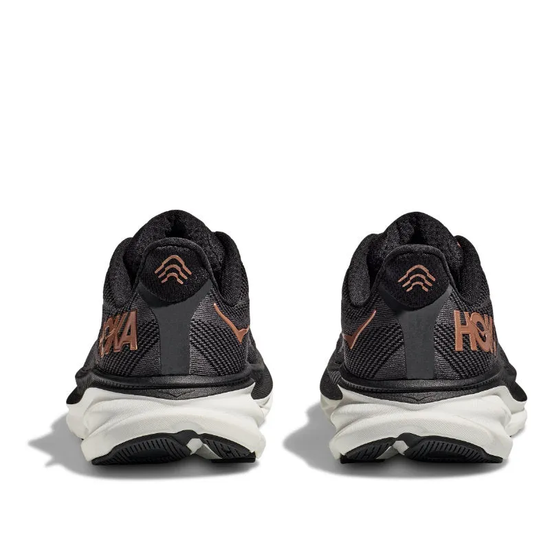 Women’s HOKA Clifton 9 – Black/Copper (BCPPR)