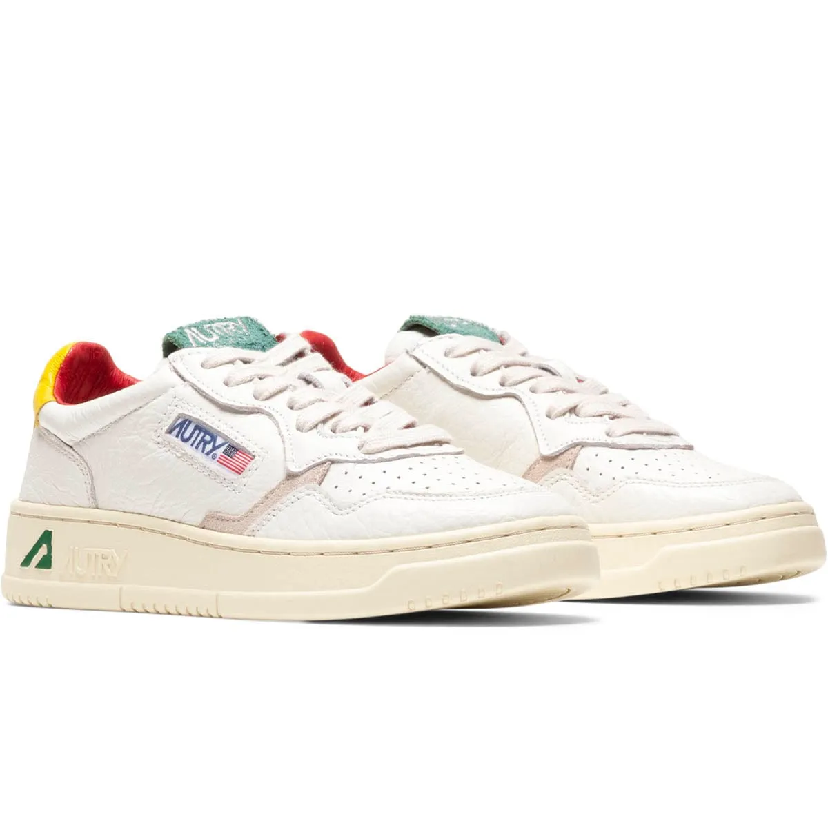 WOMEN'S MEDALIST LOW SNEAKERS LEAT/ELEP WHT/YEL/AMAZ | Bodega