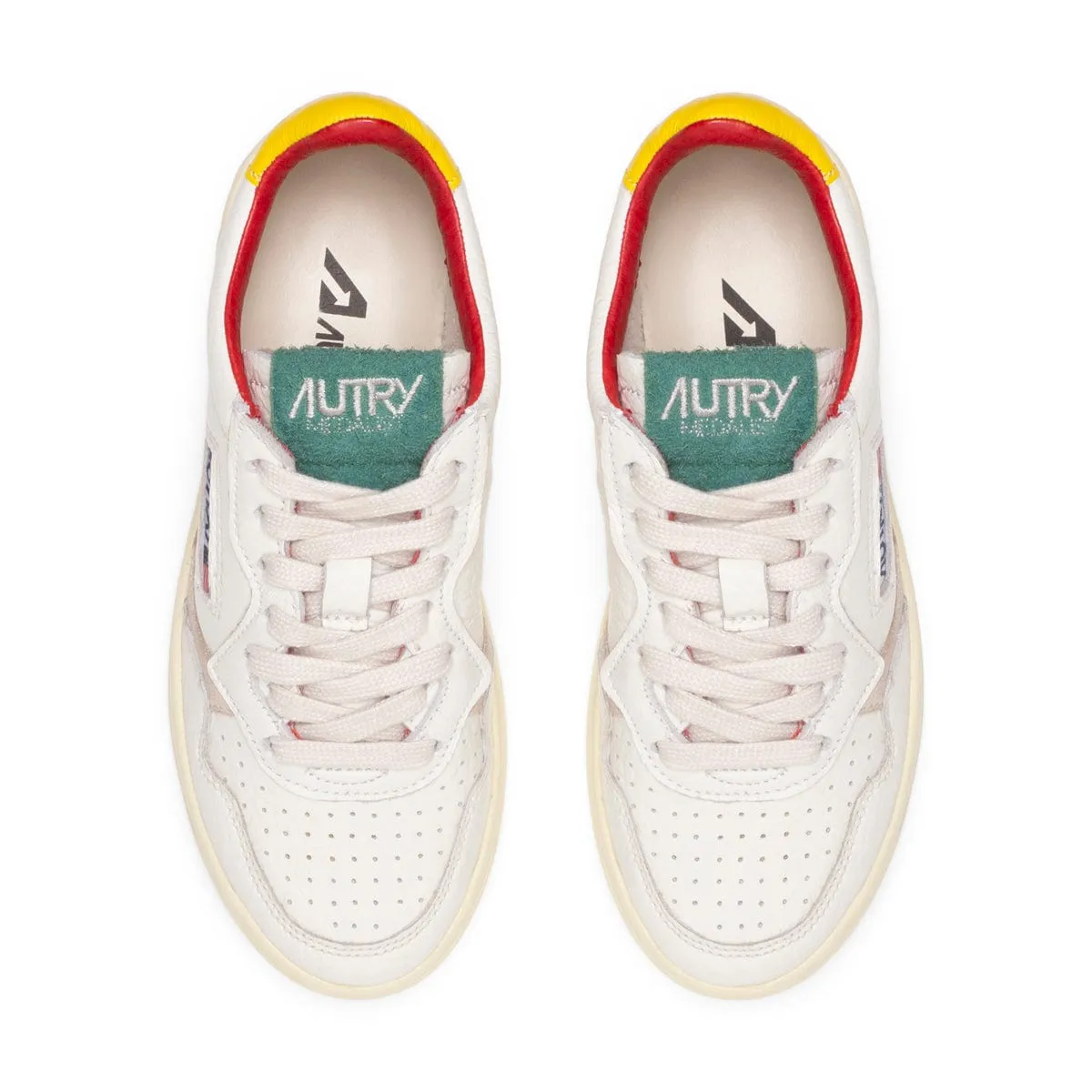 WOMEN'S MEDALIST LOW SNEAKERS LEAT/ELEP WHT/YEL/AMAZ | Bodega