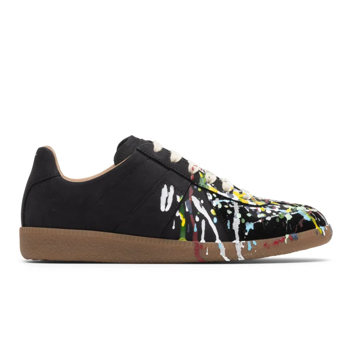 WOMEN'S PAINT REPLICA SNEAKERS BLACK/POLLOCK MULTI | Bodega