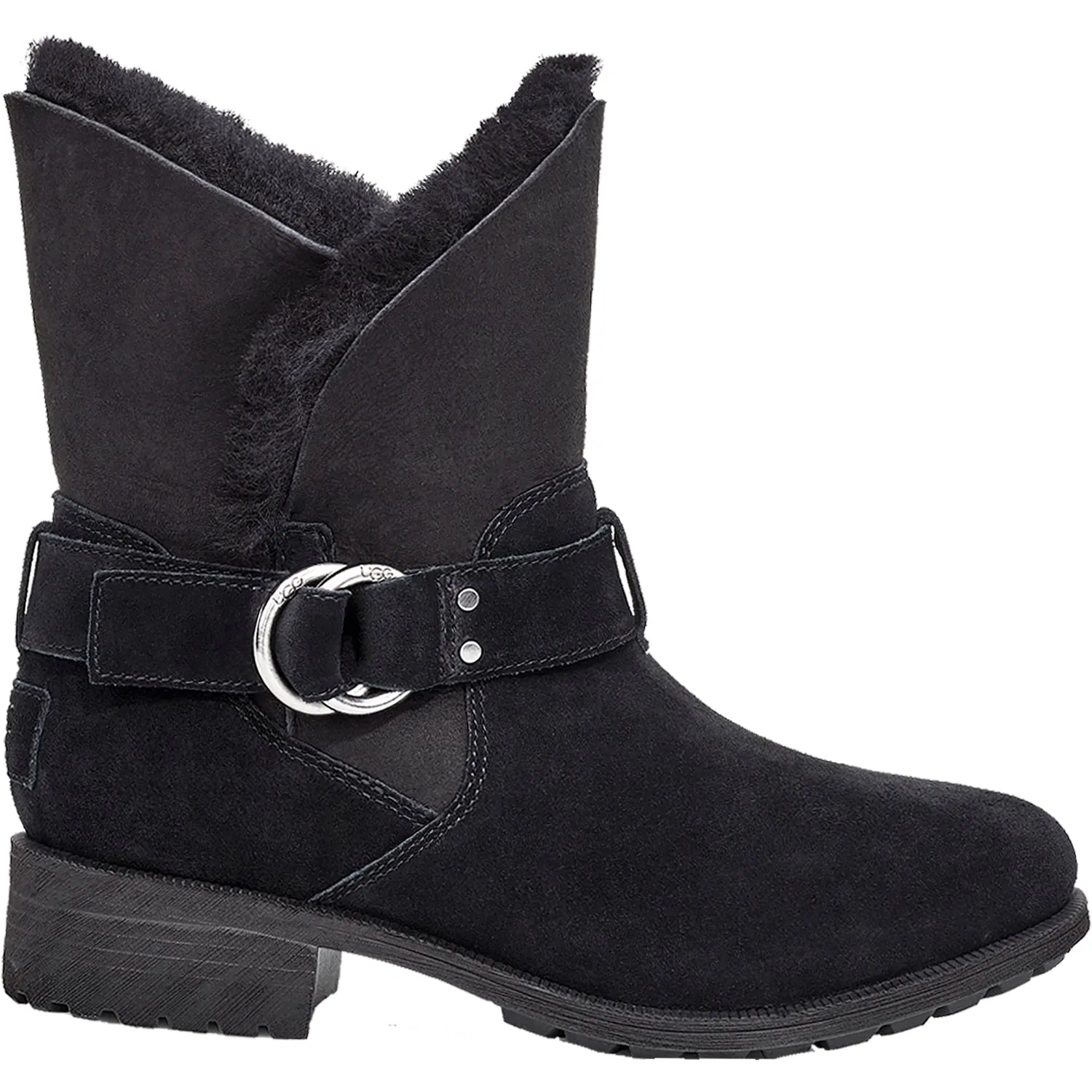 Women's UGG Bodie Black Suede