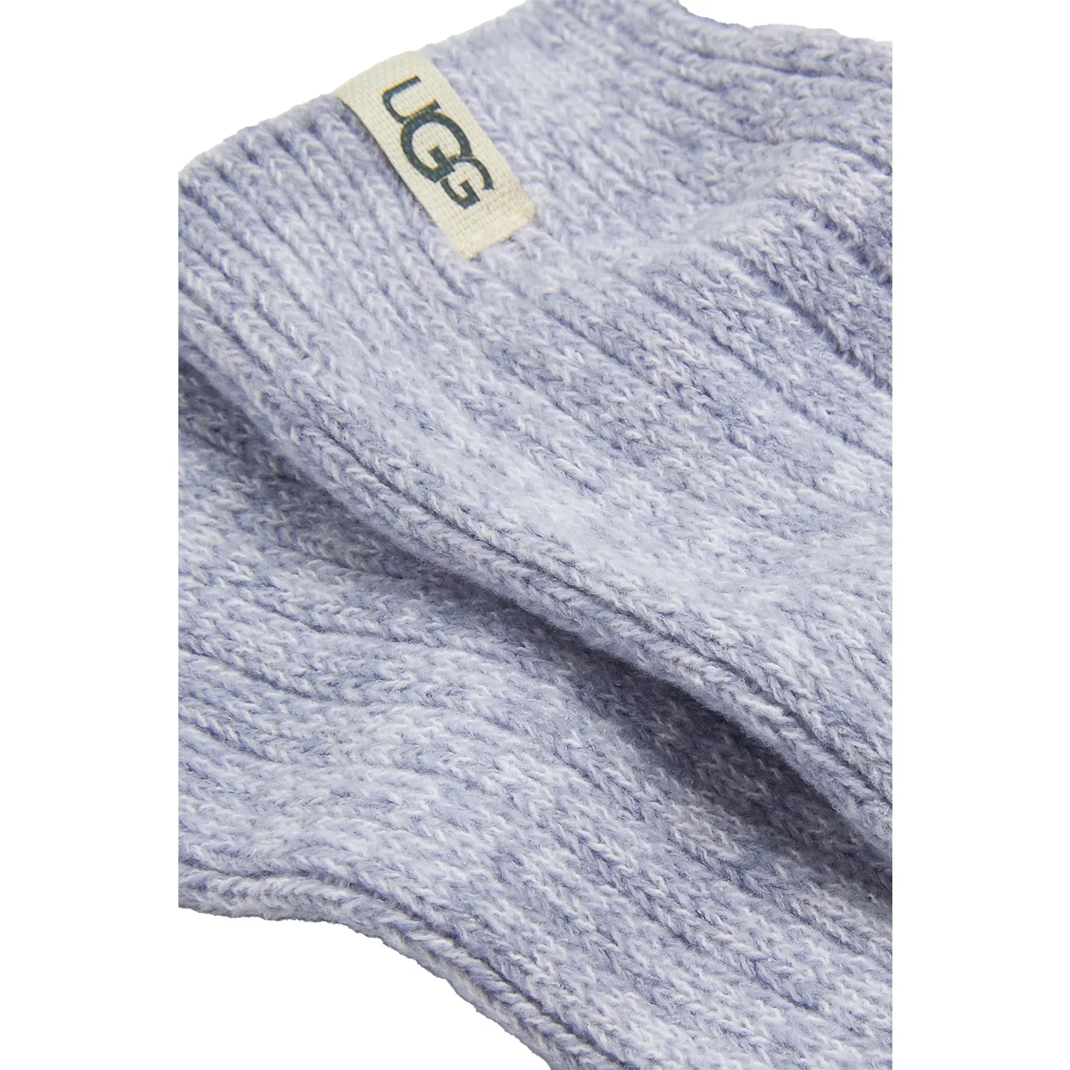 Women's UGG Rib Knit Slouchy Crew Sock Icelandic Blue