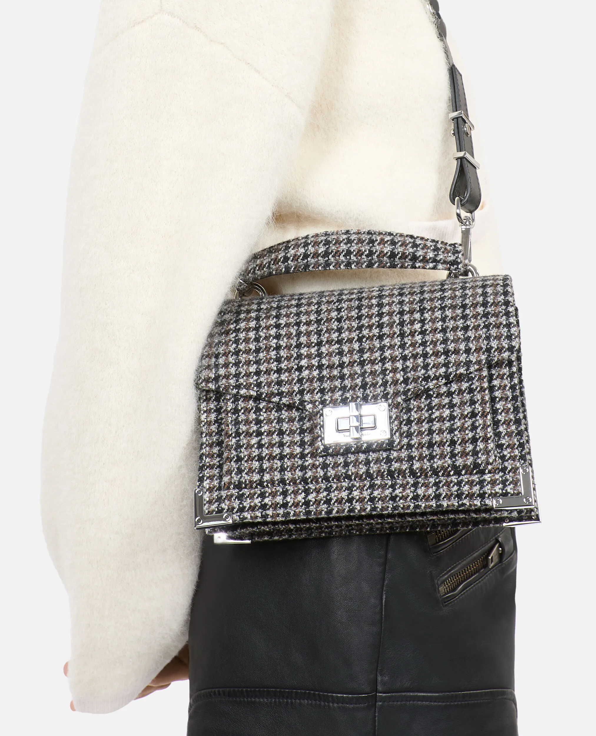 Wool blend Emily small bag