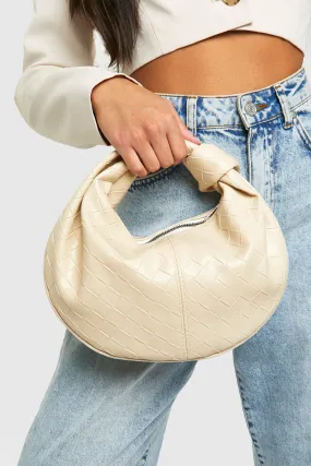Woven Knot Handle Grab Bag