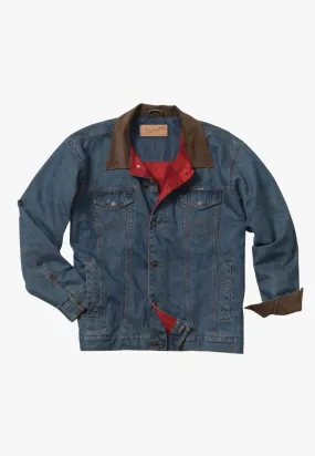 Wrangler Boys Sherpa Line Denim Jacket