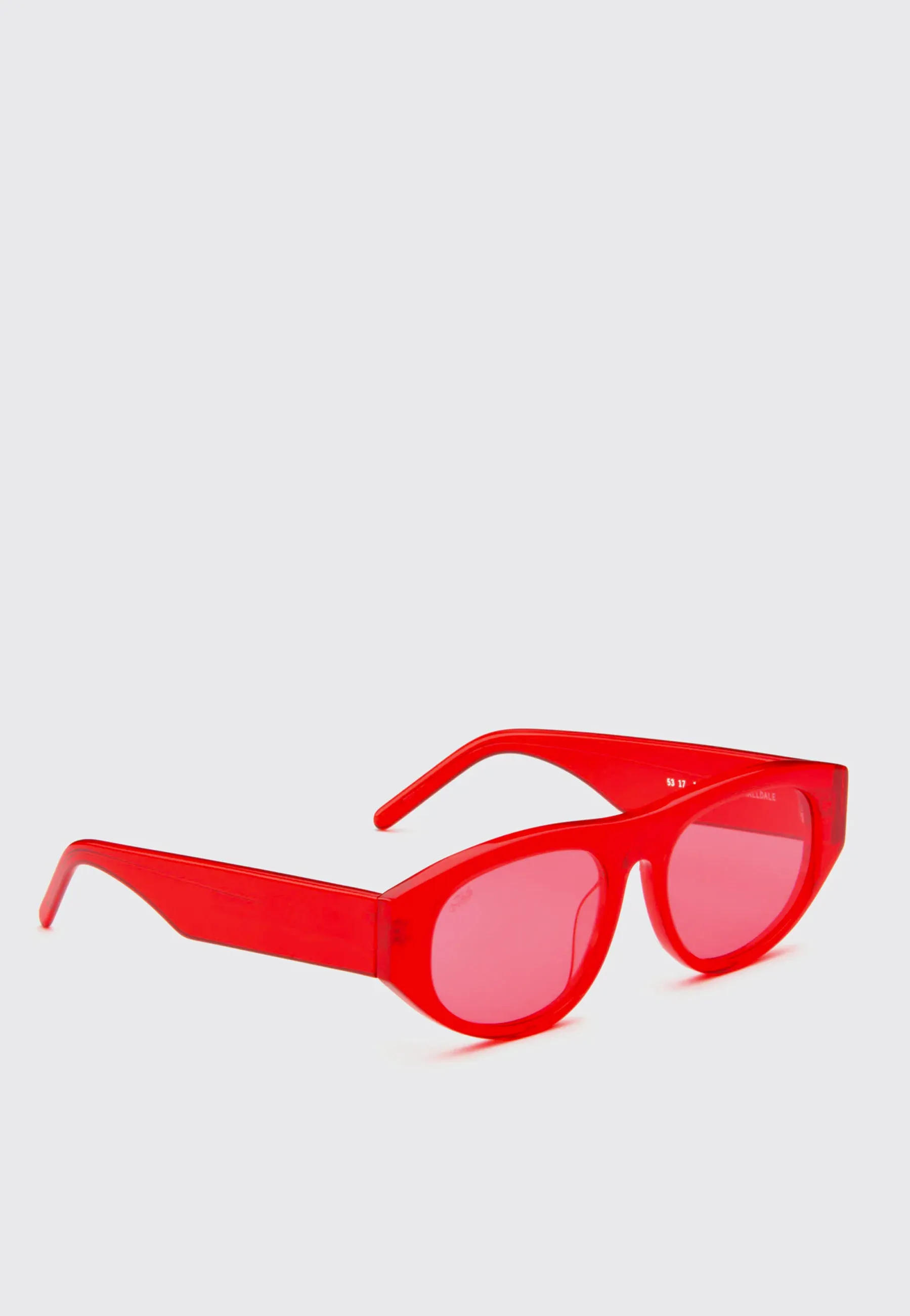 X Bricks & Wood Halldale Sunglasses - Red/Red