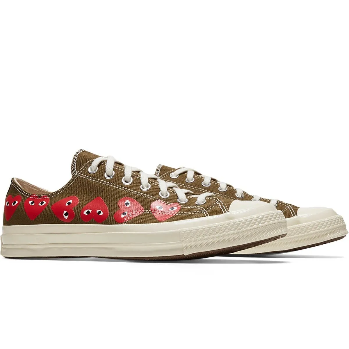 x CDG Play CHUCK TAYLOR LOW Khaki