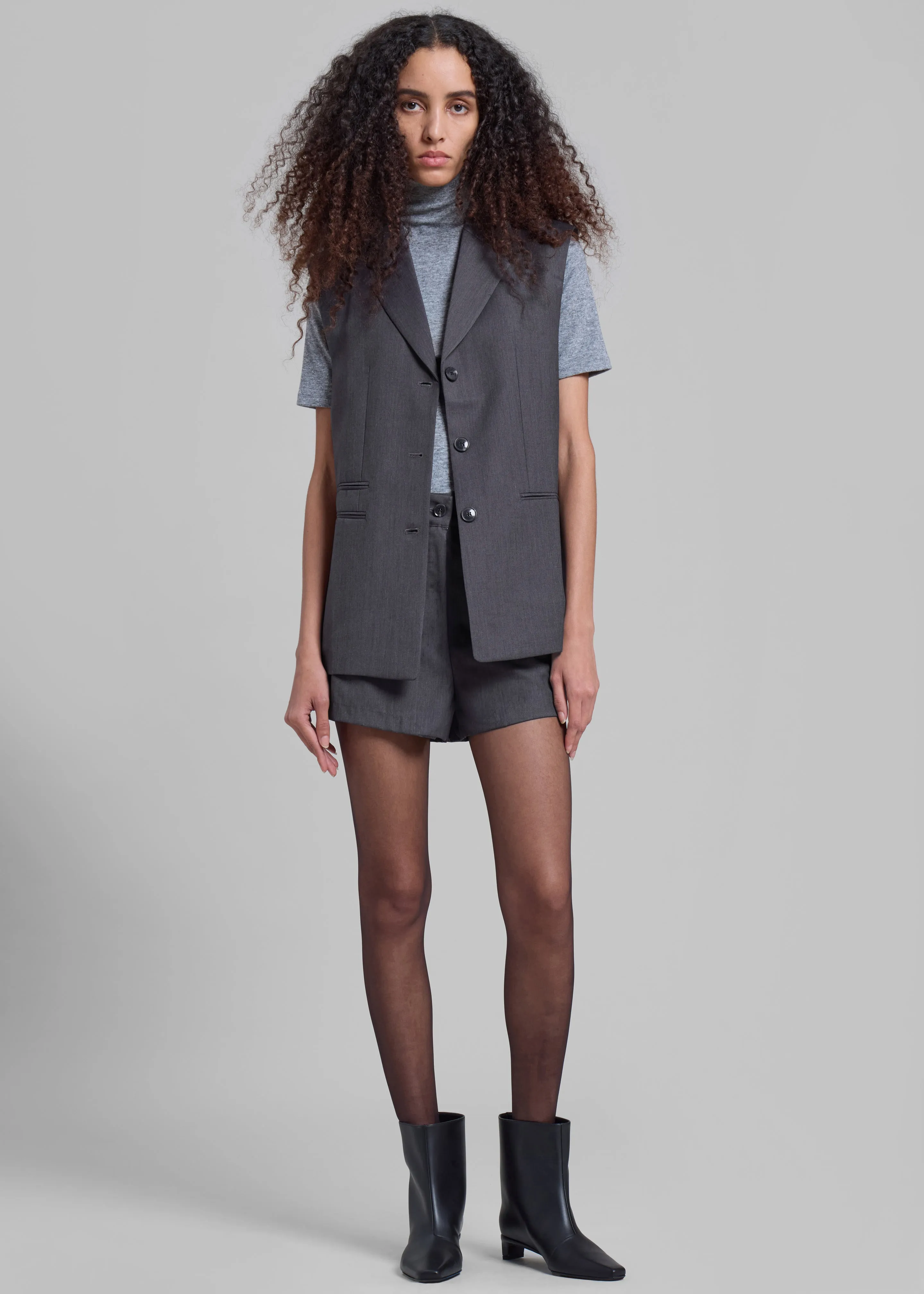 Xandra Vest - Grey