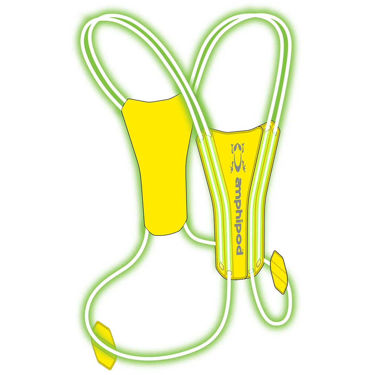 Xinglet Optic Beam Lite Rechargeable Flashing Reflective Running Vest