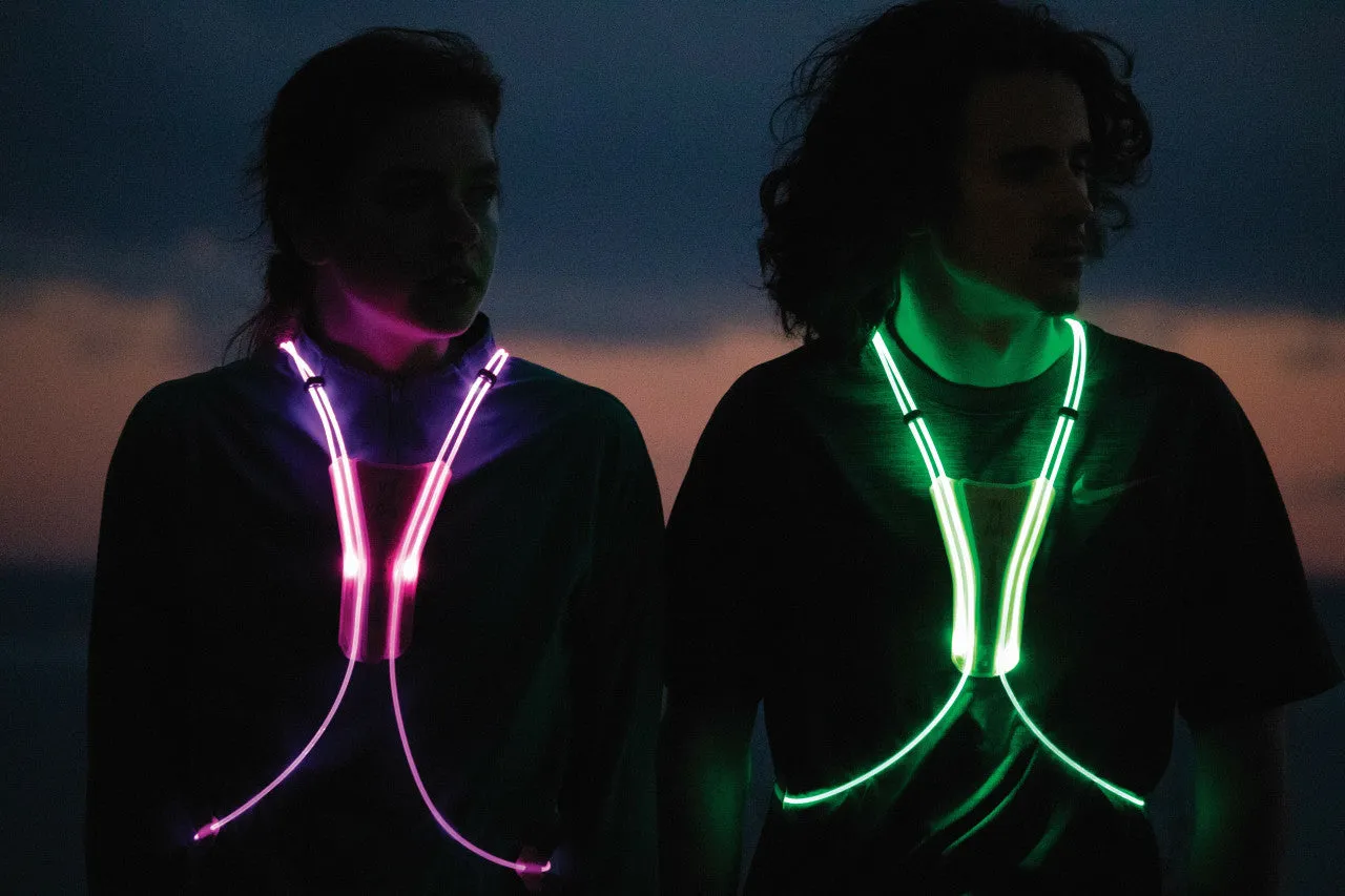 Xinglet Optic Beam Lite Rechargeable Flashing Reflective Running Vest