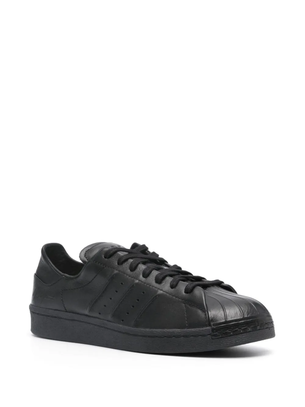 Y 3    Y 3 Superstar Leather Sneakers
