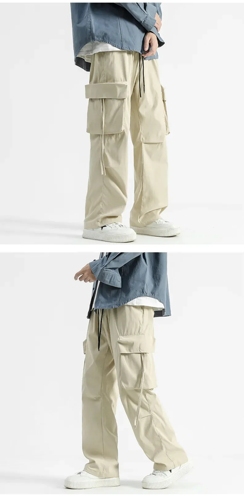Y2K Streetwear Harem Straight Leg Pants