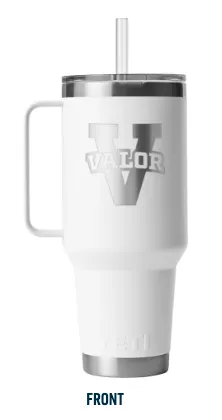 YETI Rambler 42 oz Straw Mug - White