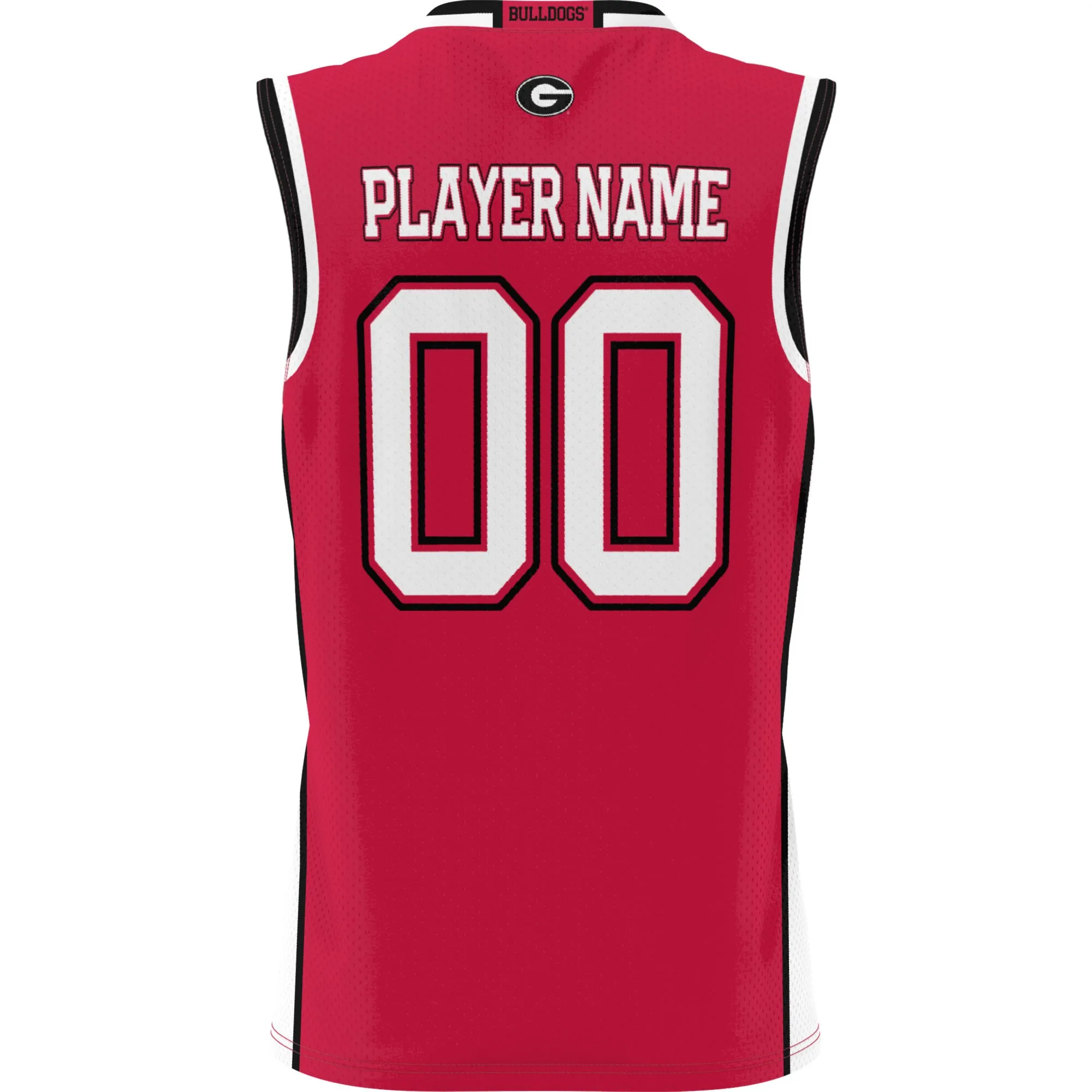 Youth Game Day Greats Red Georgia Bulldogs NIL Pick-A-Player Lightweight Basketball Jersey