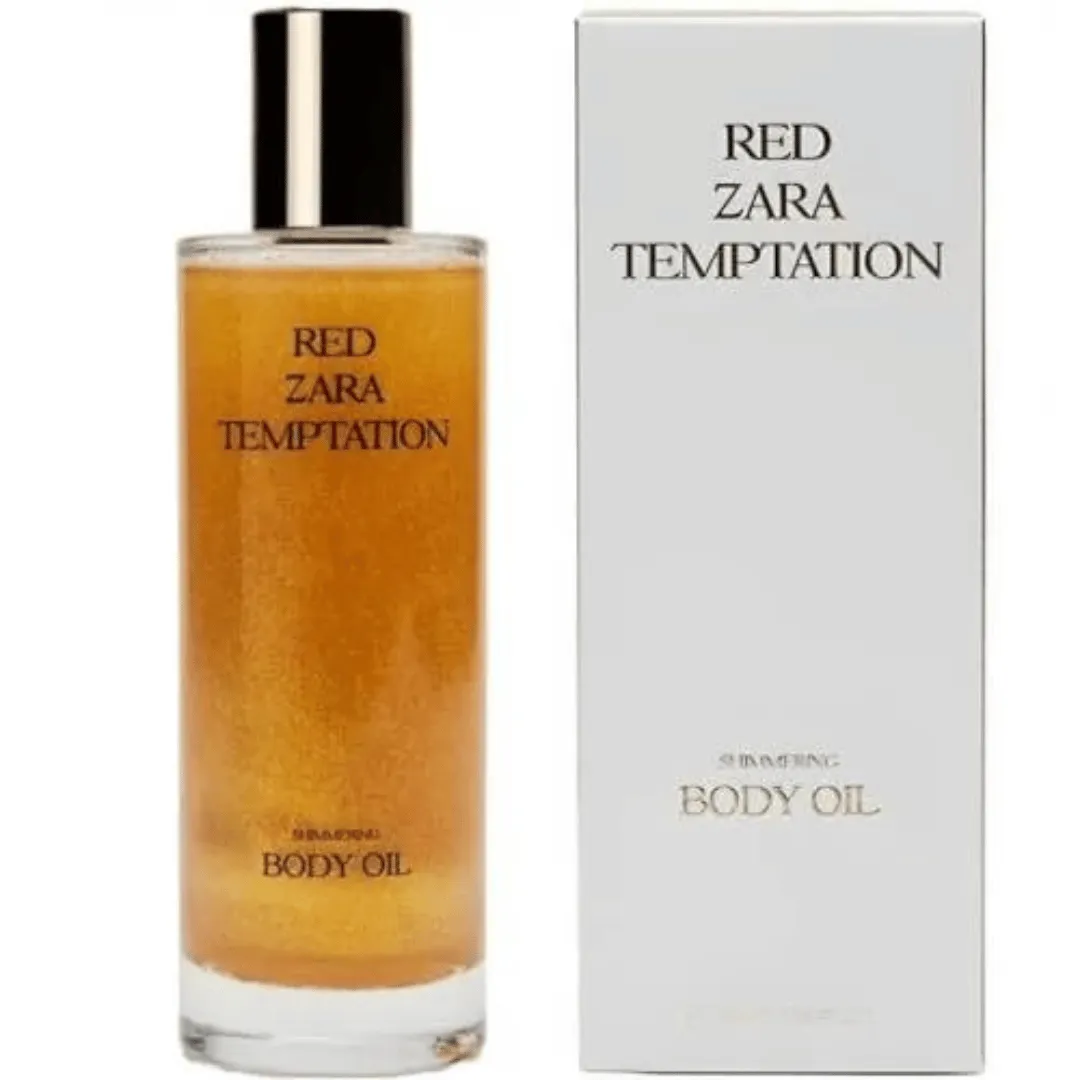 Zara Red Temptation  Huile Pour Le Corps  100 ml