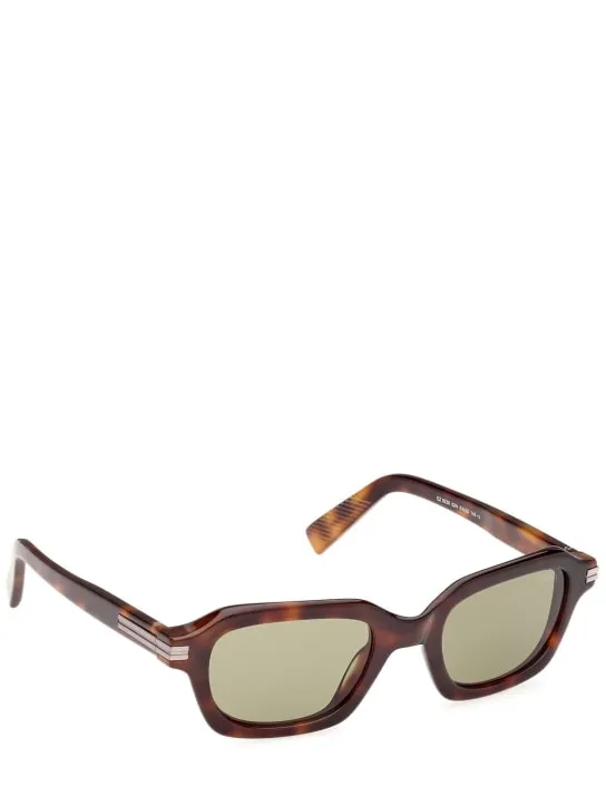 Zegna   Squared sunglasses 