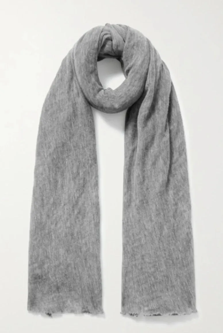 ZEPHYR SCARF-LIGHT GREY