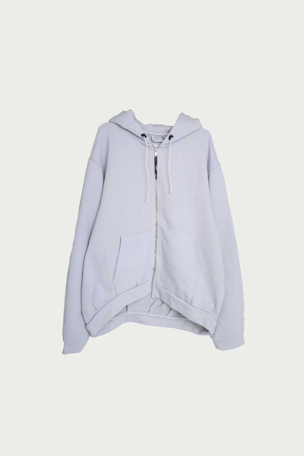 Zip Hoodie - Grey