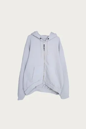 Zip Hoodie - Grey