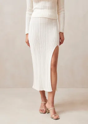 Zoe White Skirt  
